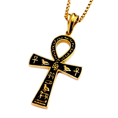 Pharaonic Ankh Key Necklace – Inspired by Ancient Egypt