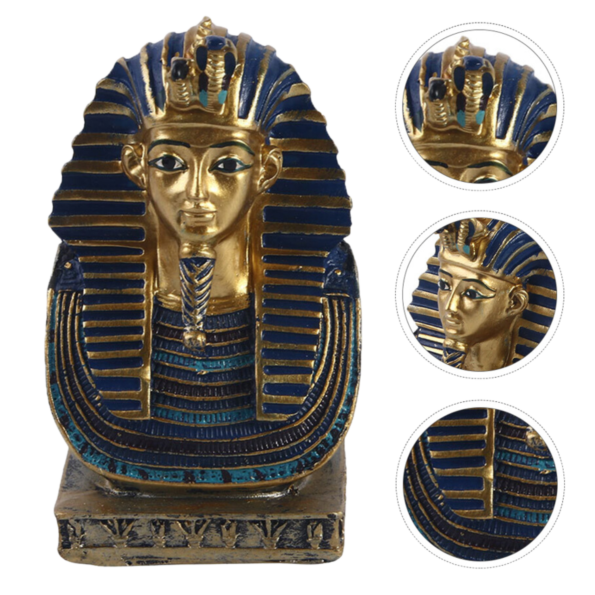 Royal Egyptian Pharaoh Statue King Tut Bust Sculpture