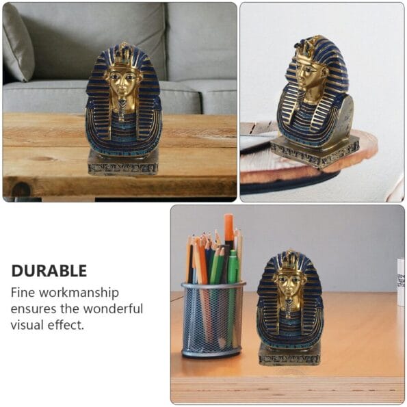 Royal Egyptian Pharaoh Statue King Tut Bust Sculpture