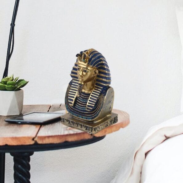 Royal Egyptian Pharaoh Statue King Tut Bust Sculpture