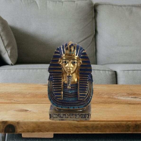 Royal Egyptian Pharaoh Statue King Tut Bust Sculpture